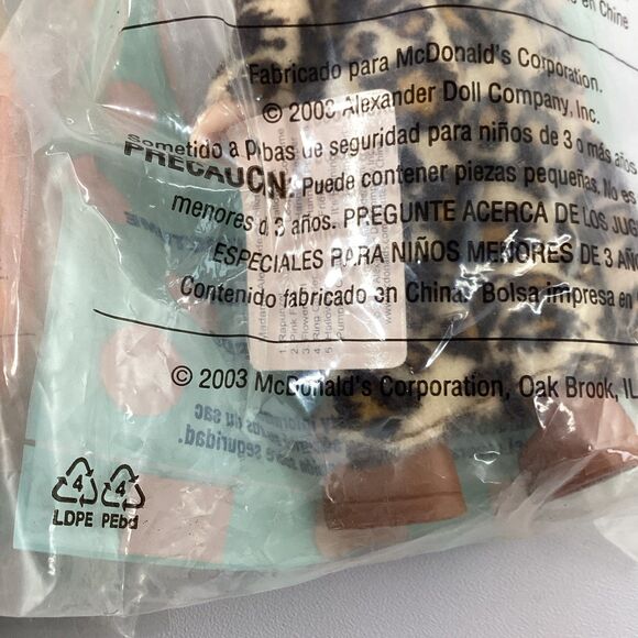 Two Halloween Madame Alexander McDonalds Happy Meal Doll Pumpkin Leopard 2003 - Picture 6 of 6